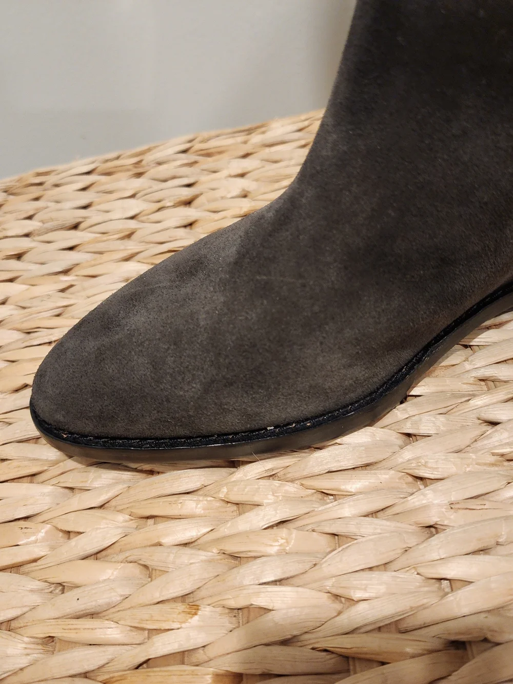 Original Ash Design- Jocelyn Hidden Wedge Suede Tall Shaft Boot (NWT) (Size 36)